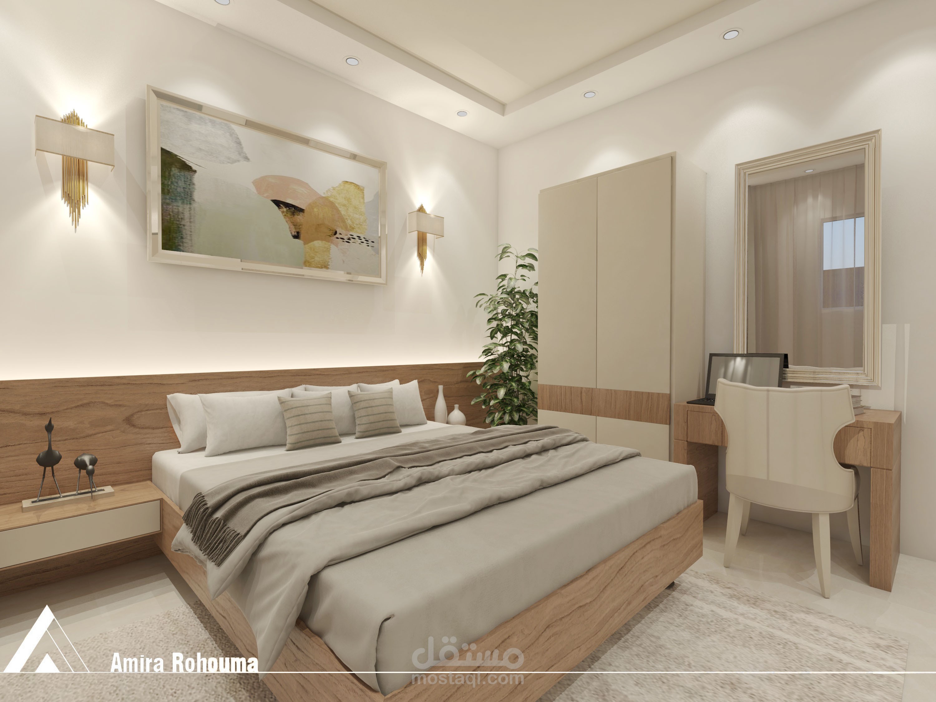 modern hotel room interior design