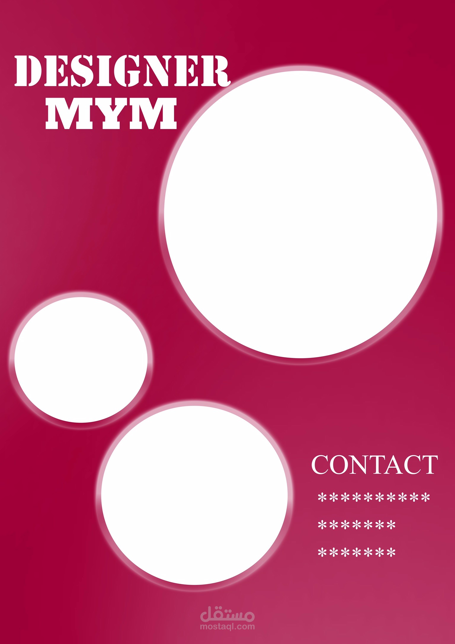 قوالب بوستر بروفايل