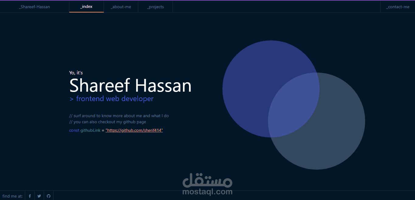 موقعي الشخصي