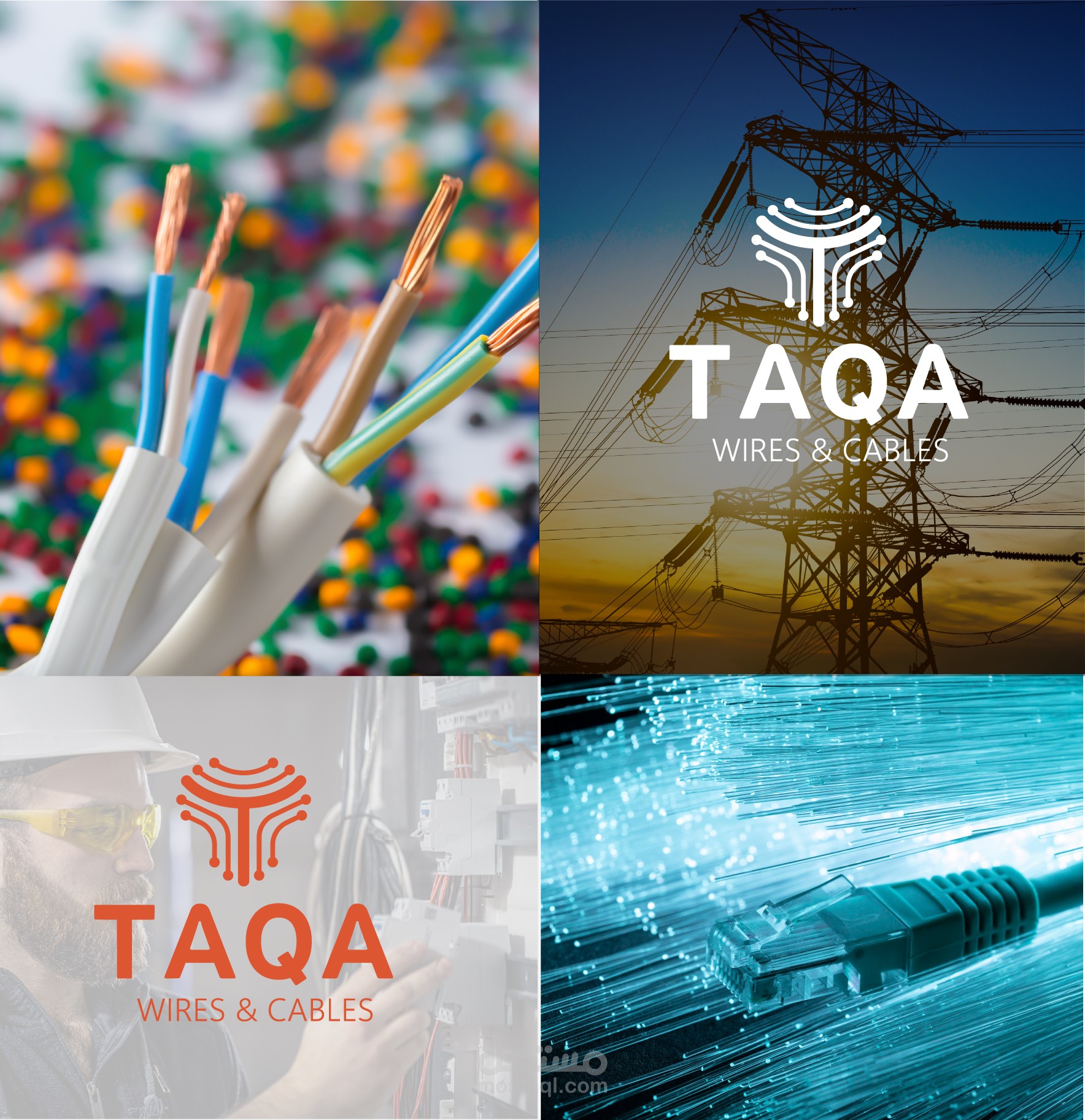 taqa logo design