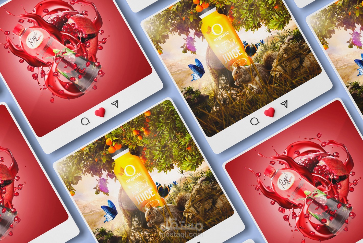 juice social media design