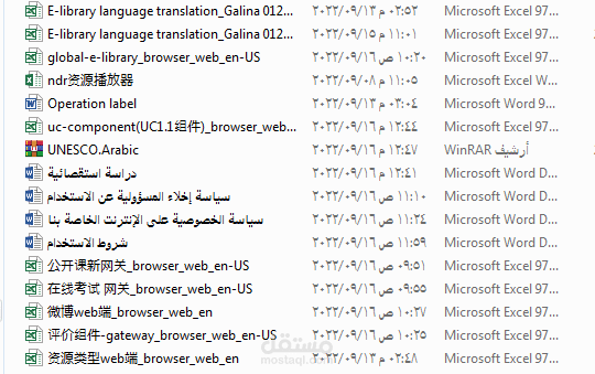 ترجمة موقع UNESCO