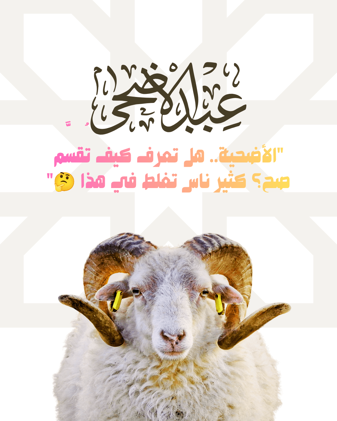 تصميم فيديو عن الأضحية