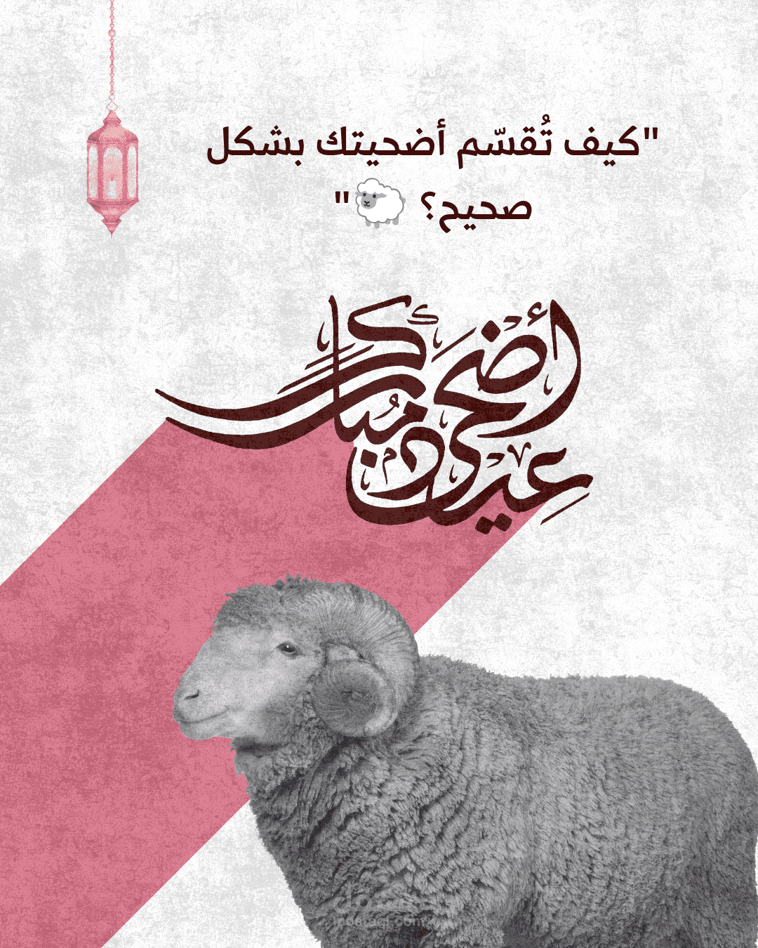 تصميم بوست عن الأضحية