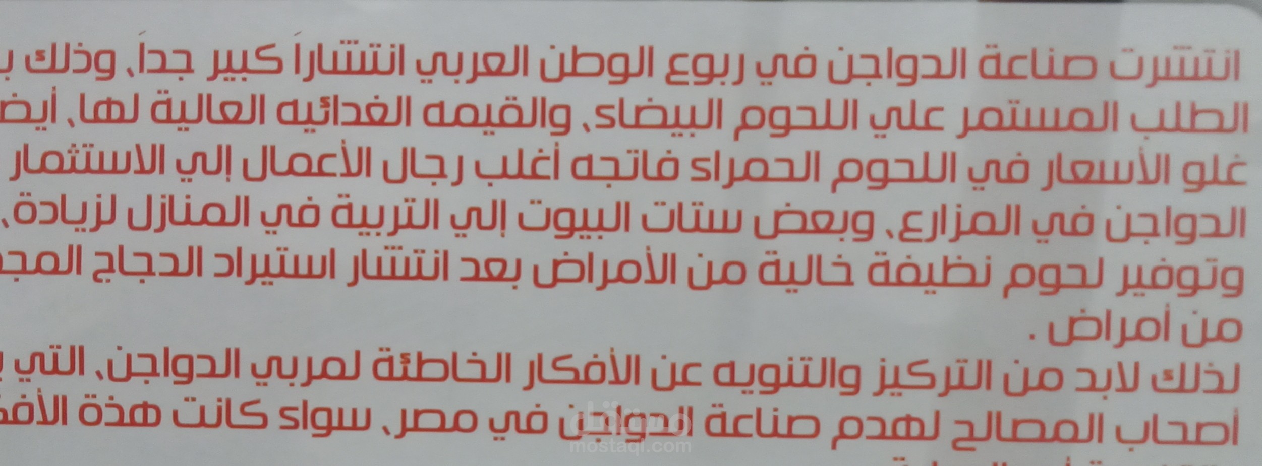 نصائح في التربية المنزلية للدواجن