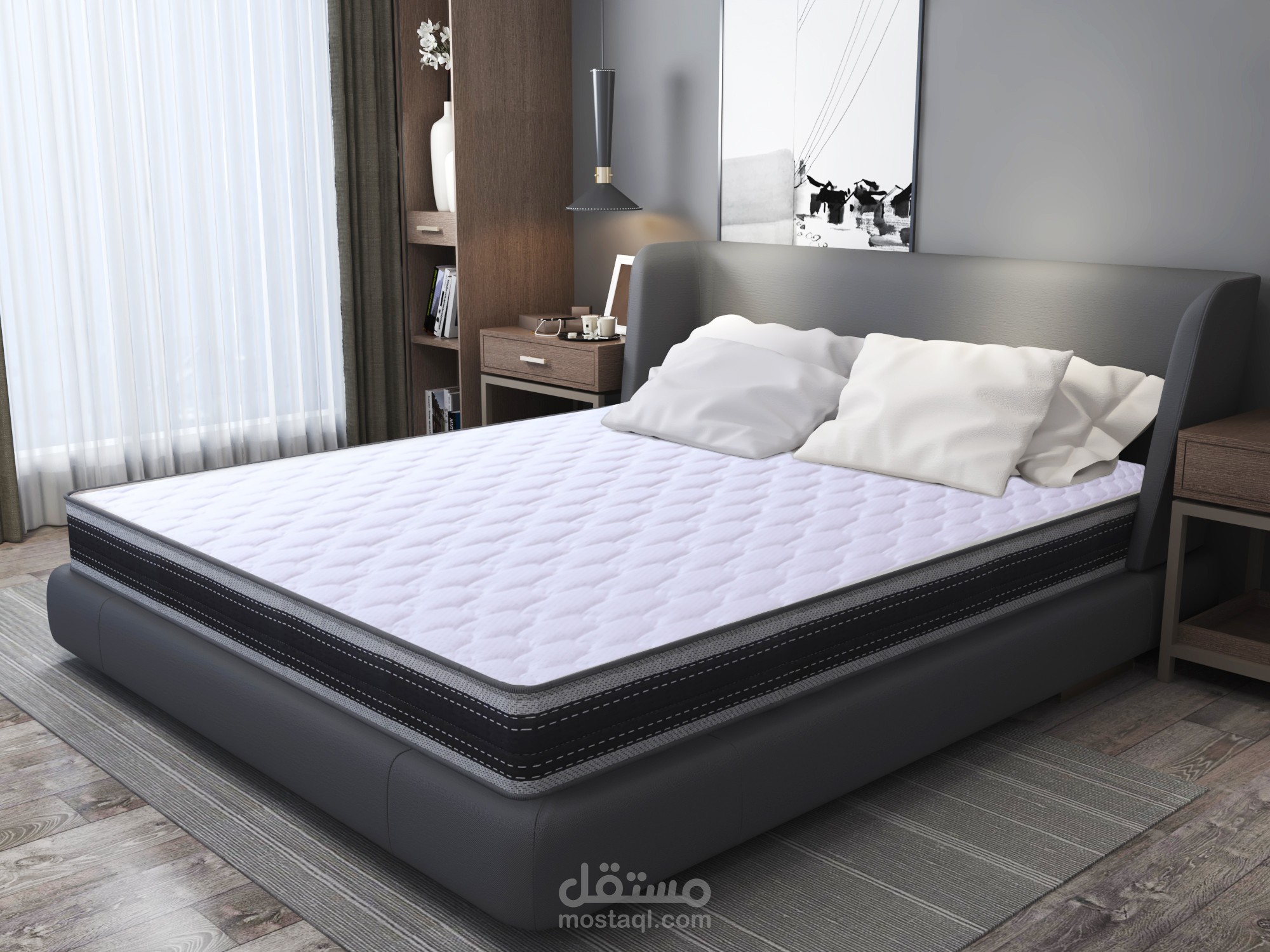 تصميم مرتبات اسره 3d لعرضها و بيعها اون لاين