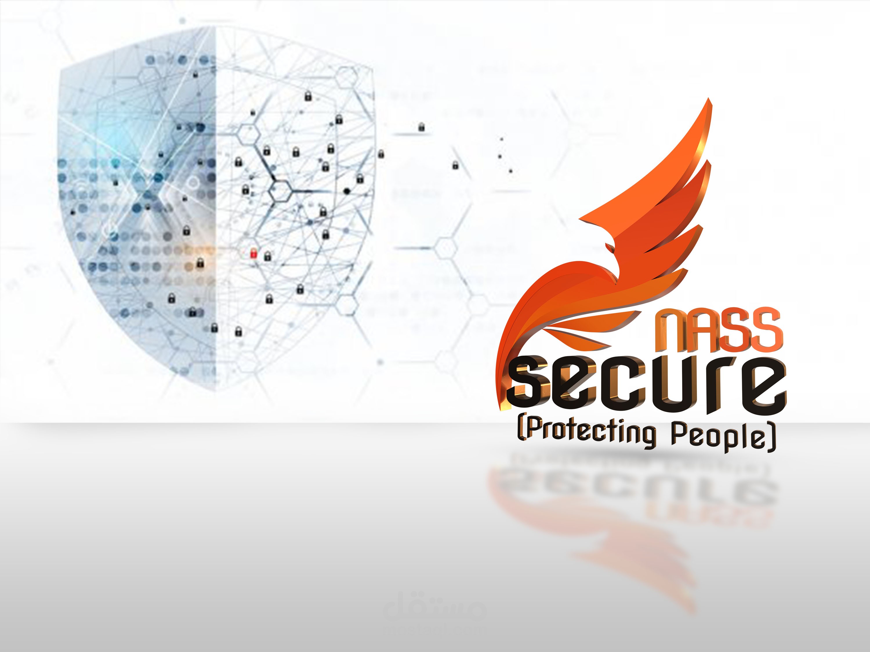 تحويل لوغو الى 3d