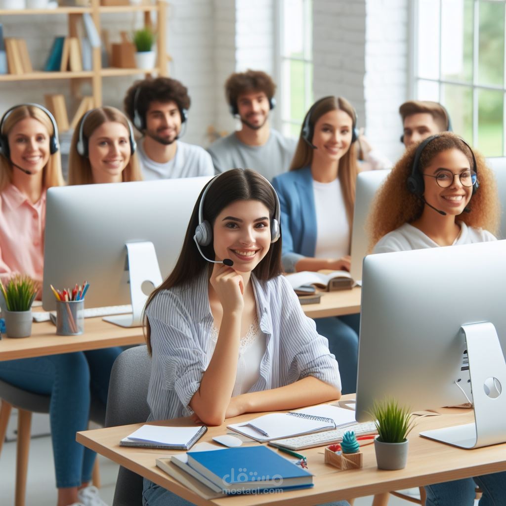 مشروع بحثي متعمق حول التعليم عن بُعد.