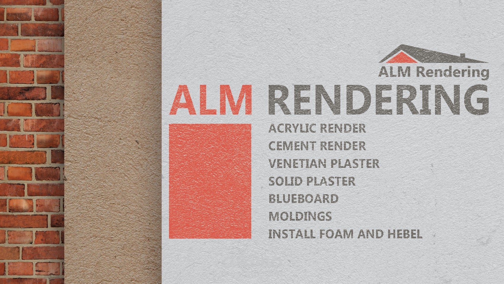 تصميم هوية لشركة إكساء مباني ALM