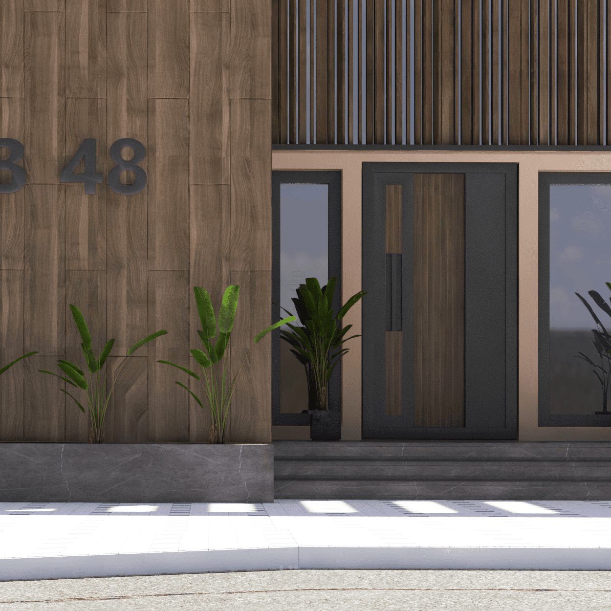 تصميم واجهة فيلا