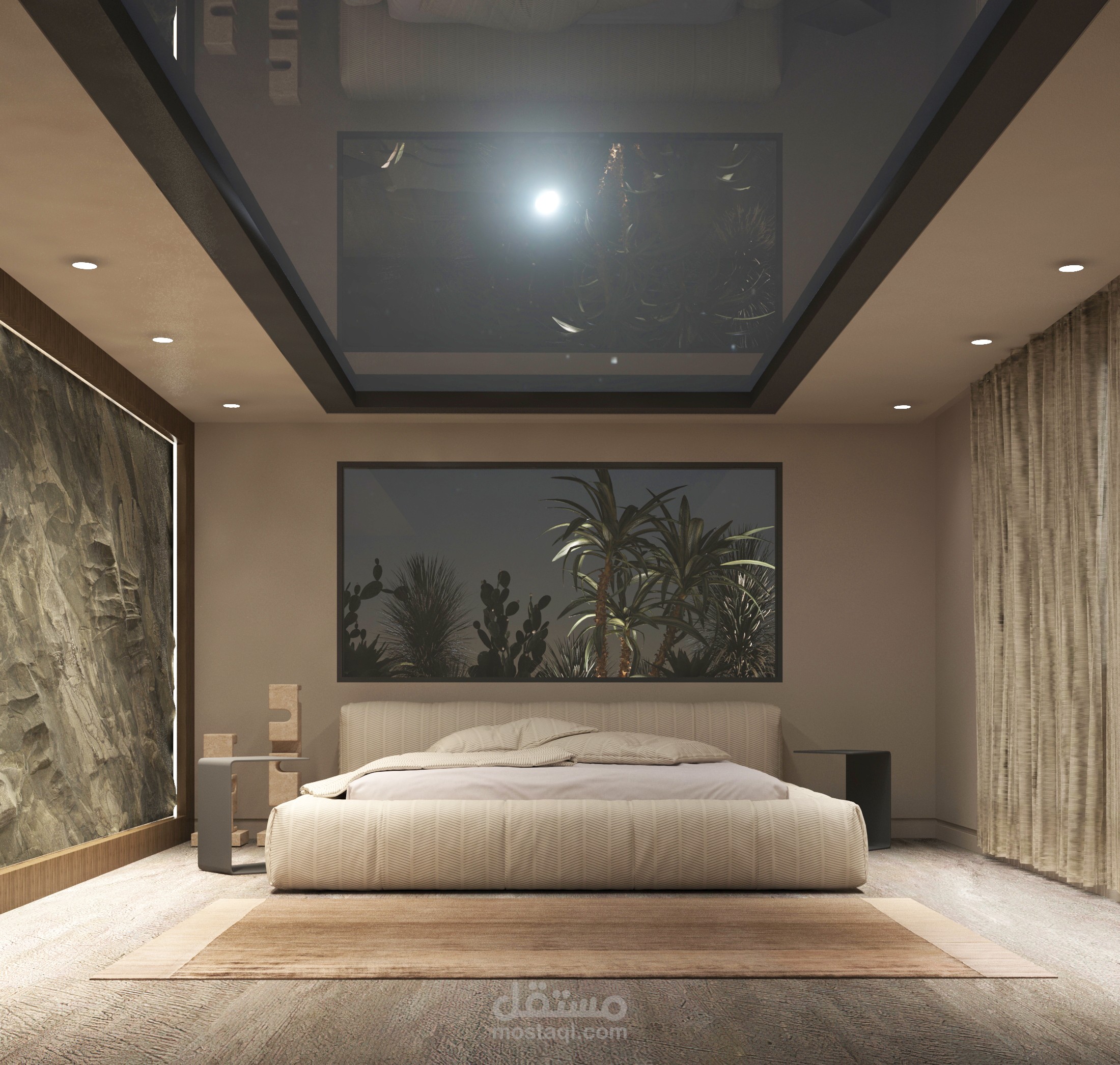 تصميم غرفة نوم ماستر