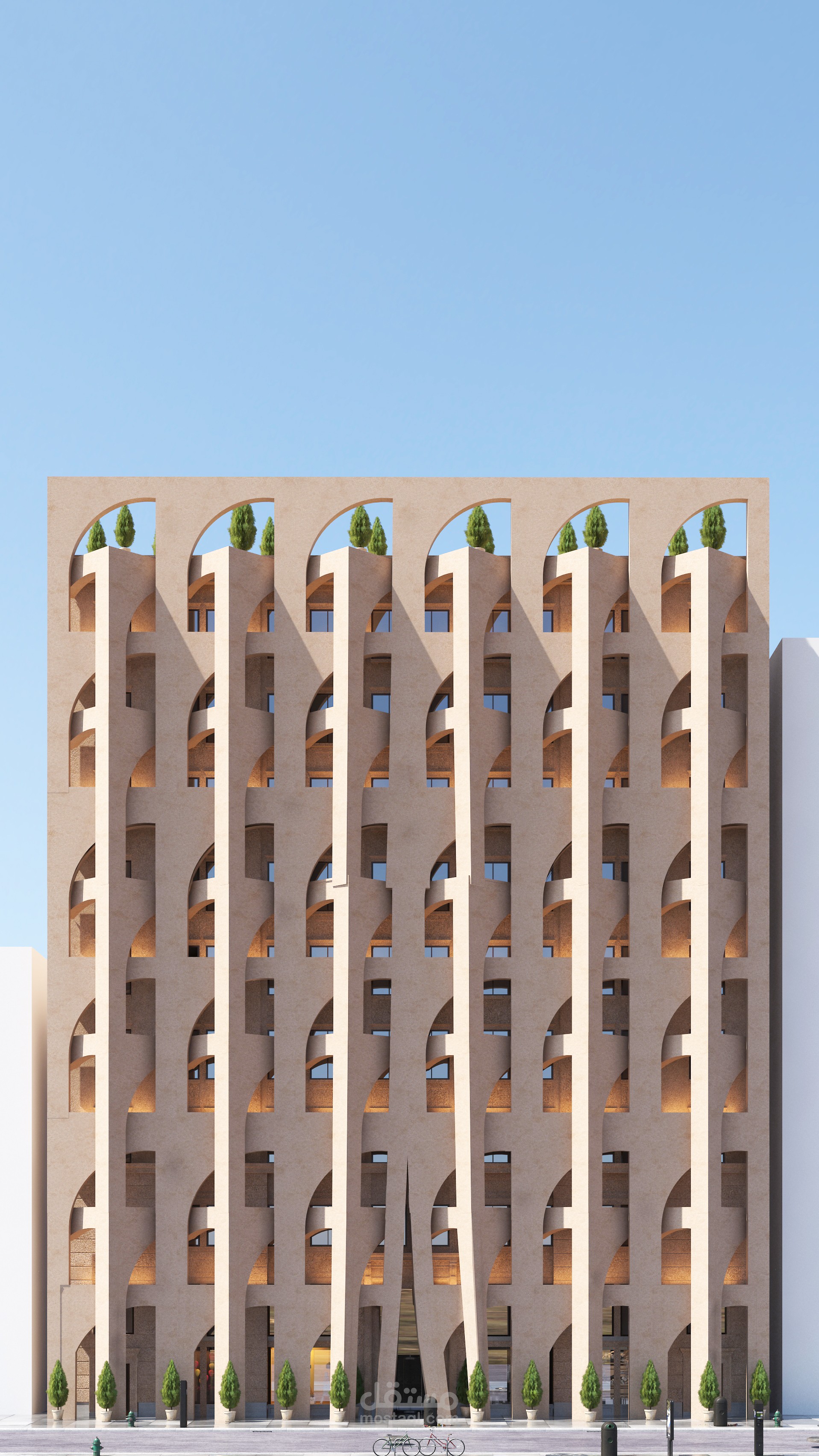 تصميم واجهة معمارية