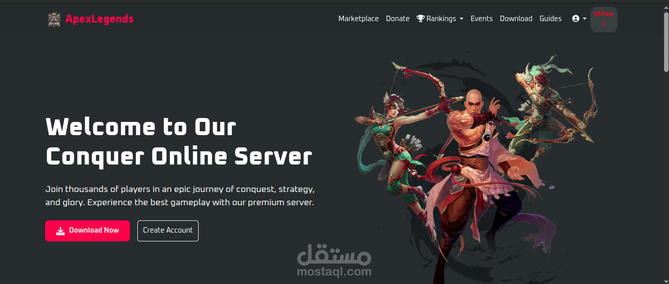 apexlegendsco - Conquer Online game server portal