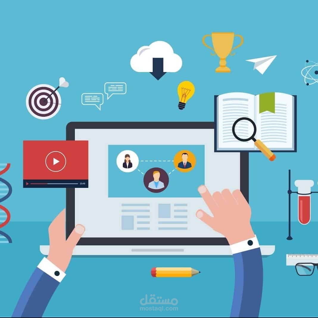 تطوير صفحة هبوط لشركة