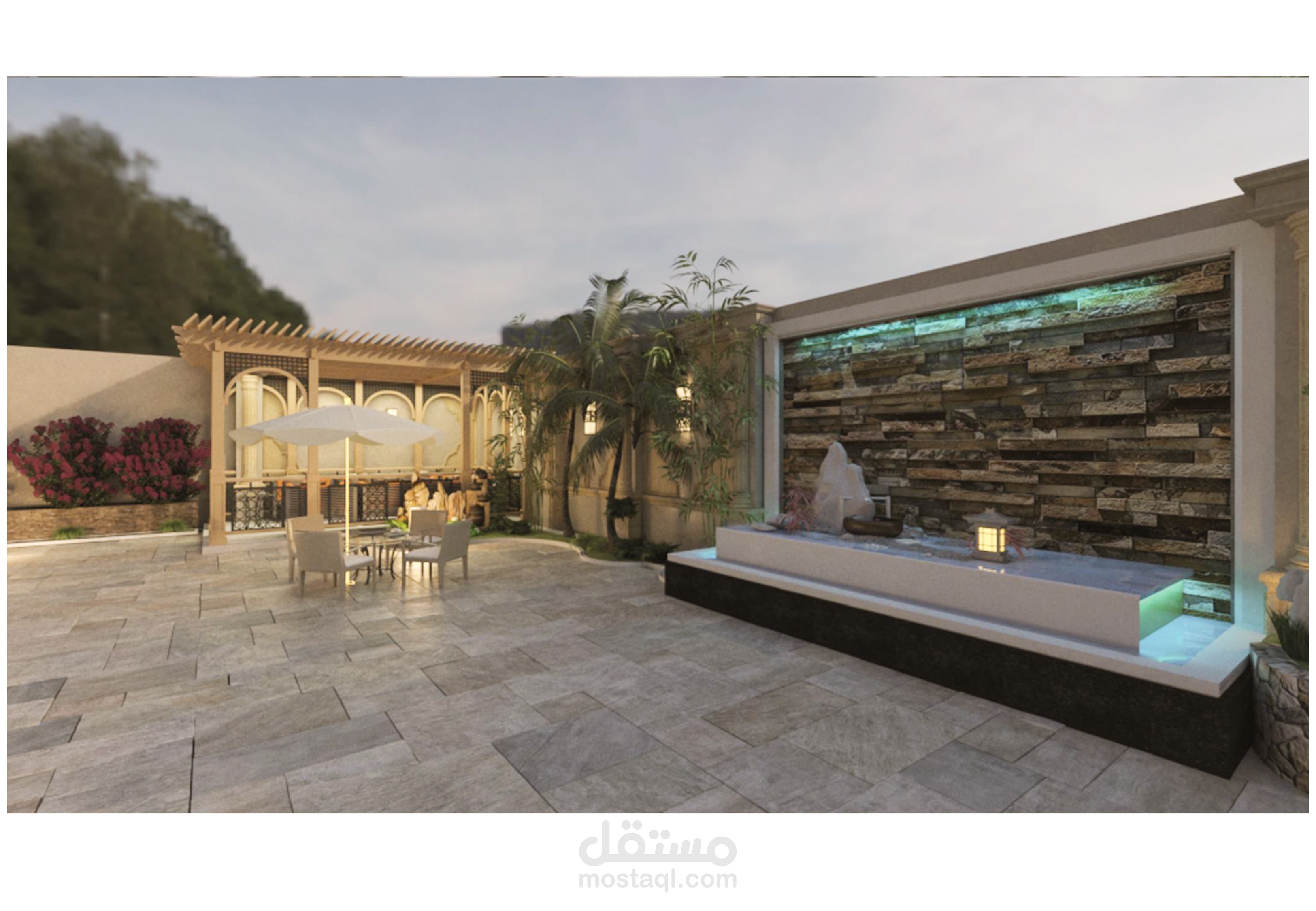 تصميم حديقة