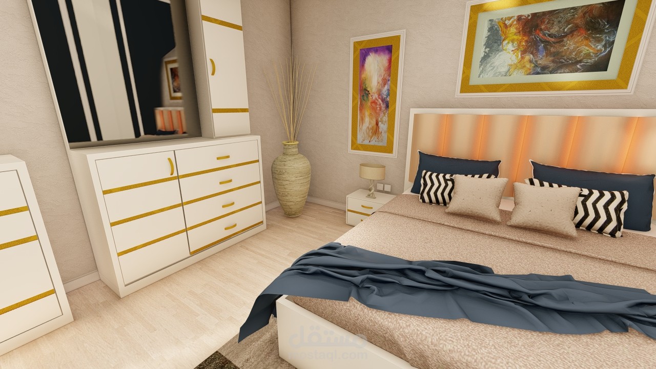 تصميم غرف نوم