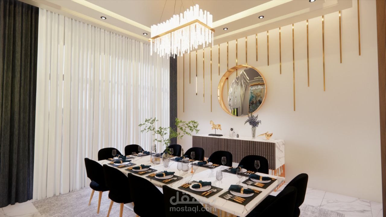 تصميم غرفة طعام