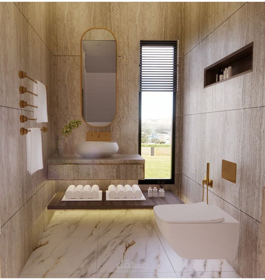 تصميم دورة مياه