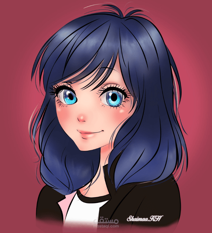 Digital painting  with pen tool