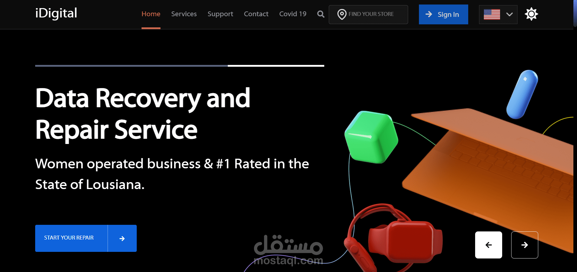 iDigital-Responsive-Webstie