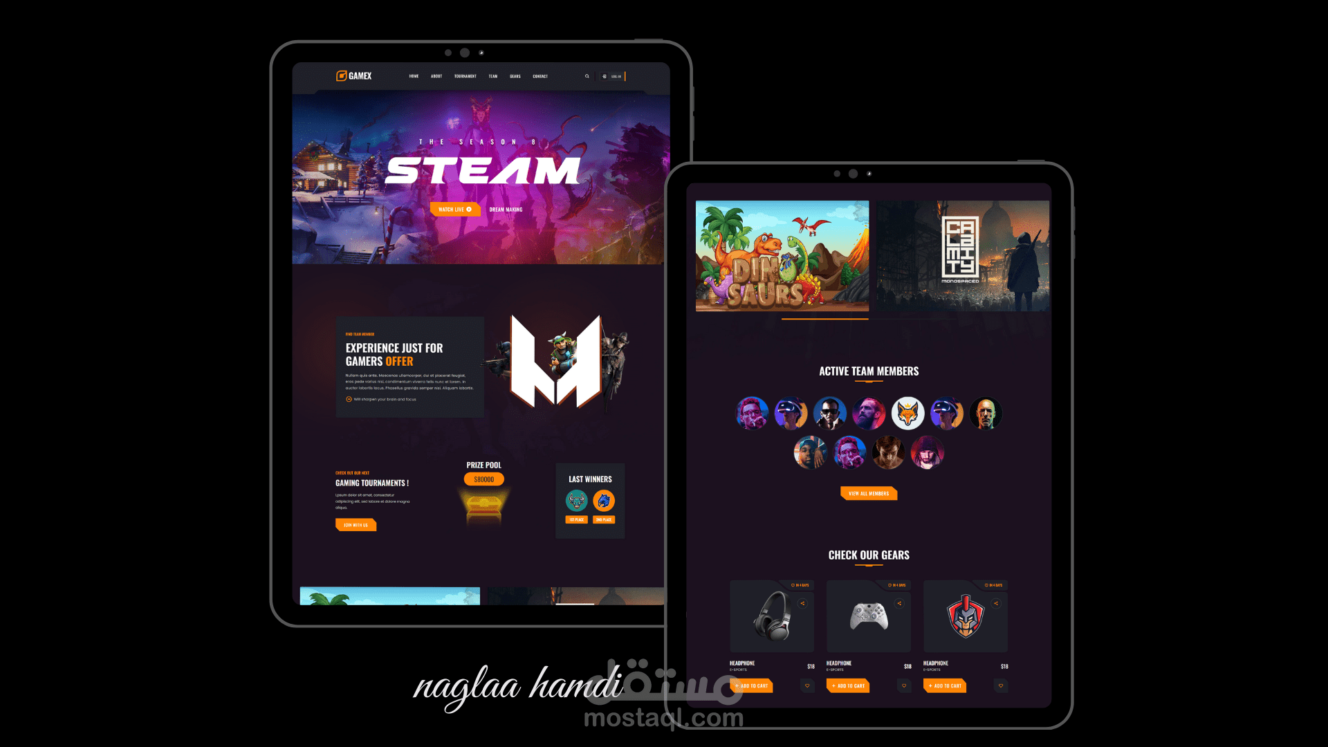 Amazing GameX Website