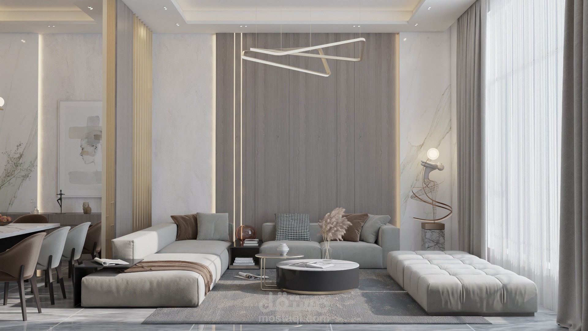 معيشة + طعام