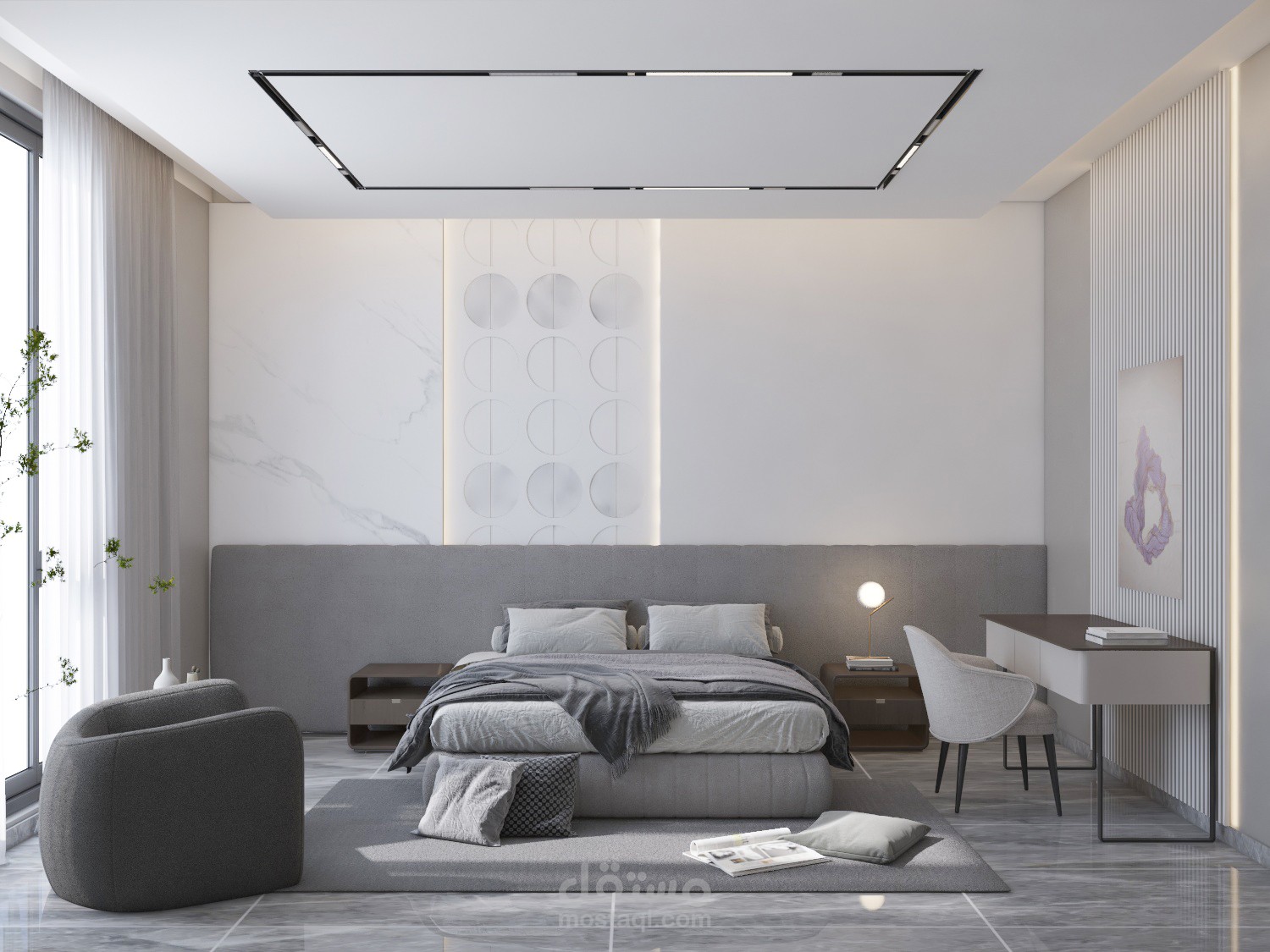 بعض غرف النوم ( موديرن بسيط)