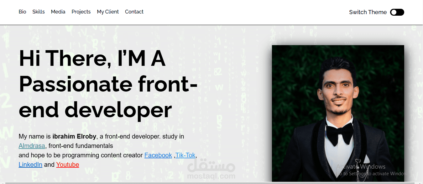personal_portfolio website