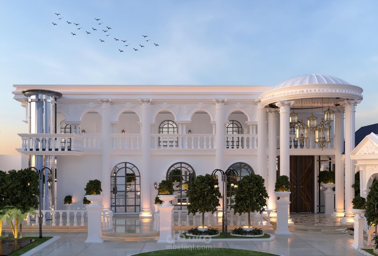 فيلا الضيافة بالسعودية كلاسيك