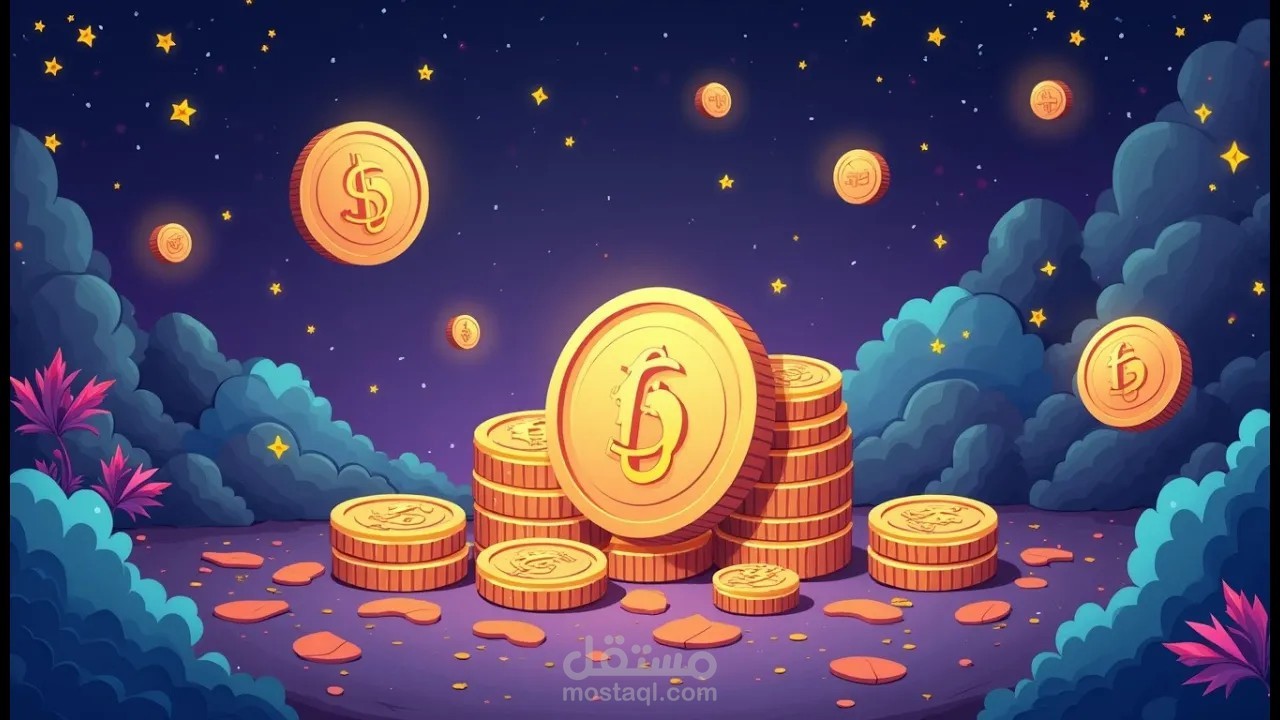 موشن جرافيك تسوية العملات المشفرة