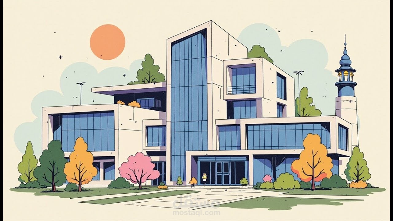 موشن جرافيك مجمع معالم الصحة