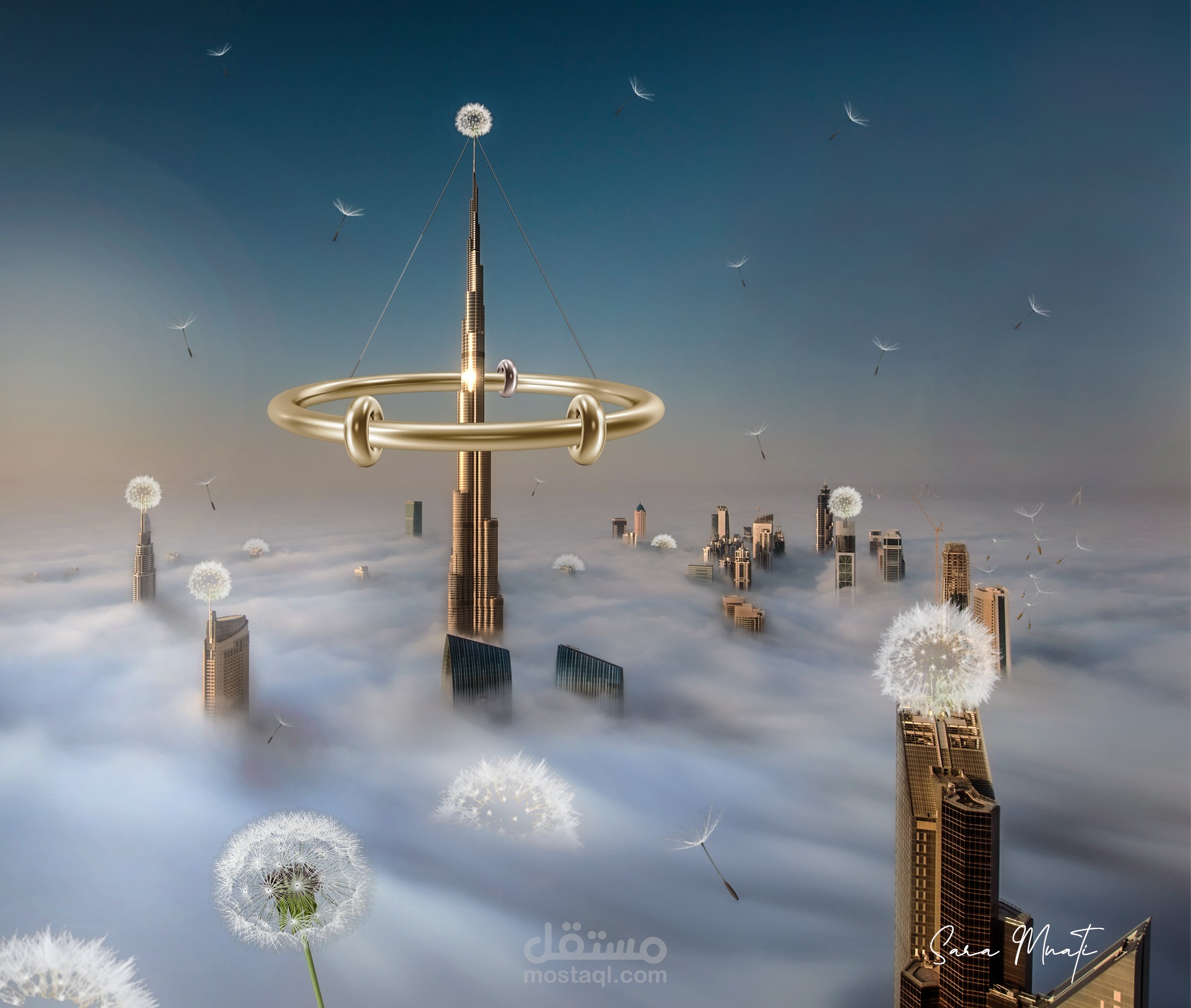 تصميم الدمج / سوشيل ميديا