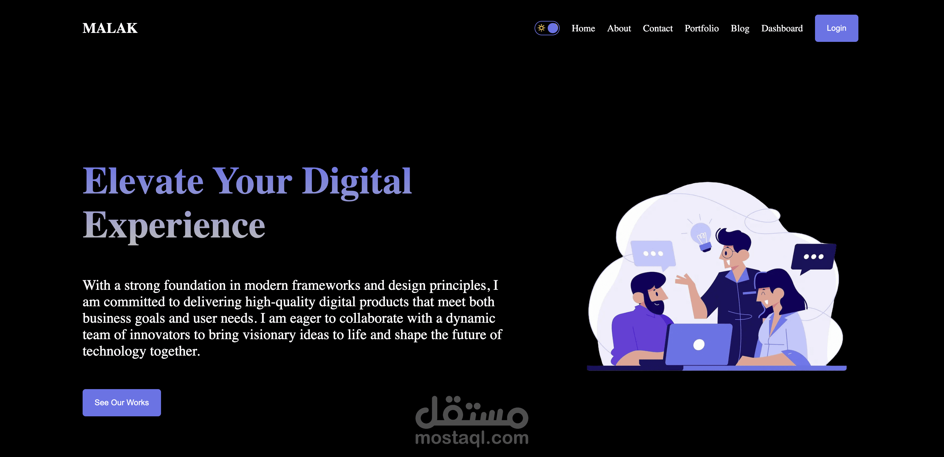 Next js project