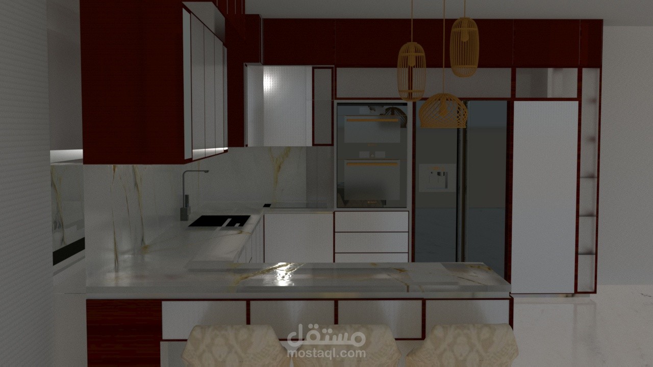 تصميم داخلي-مطبخ