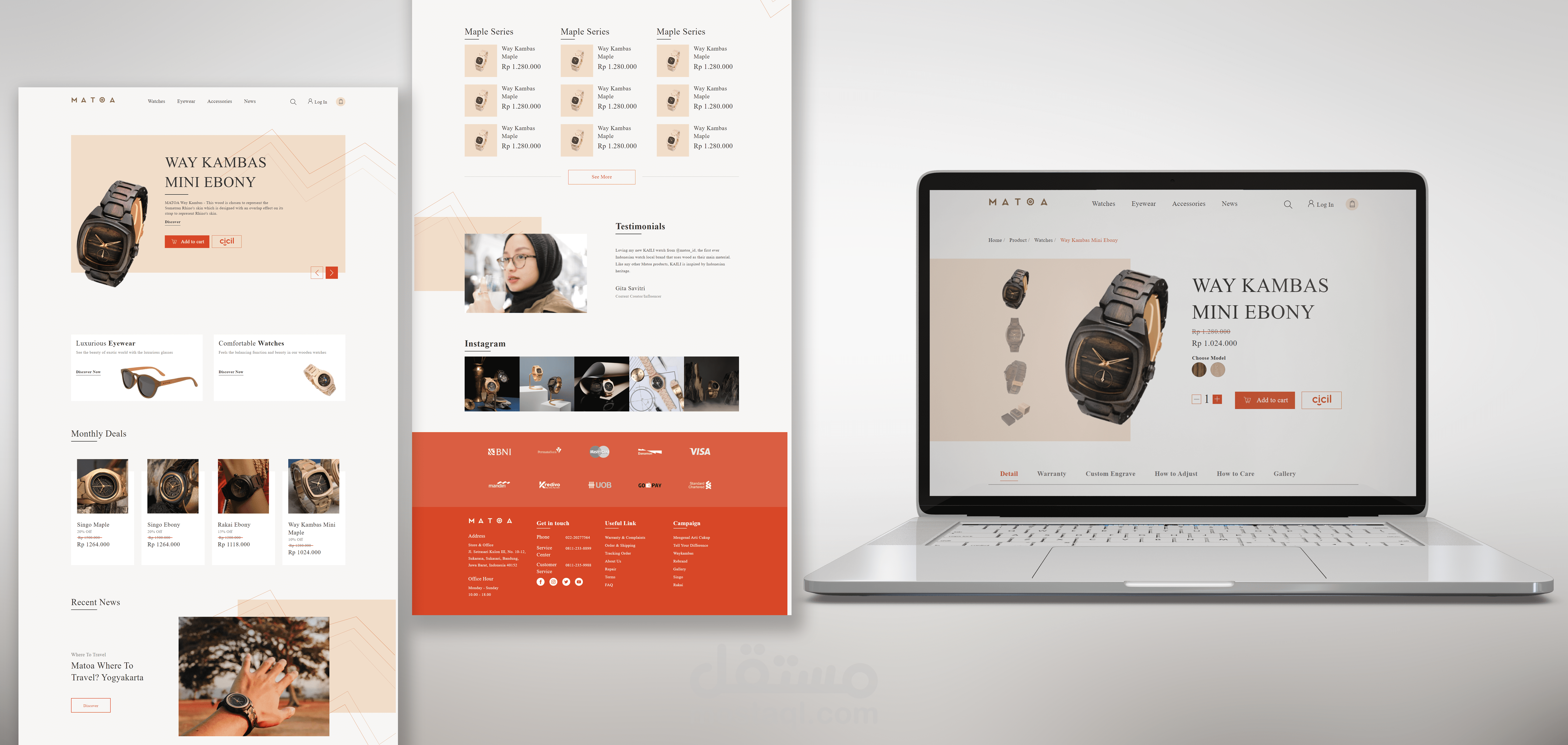 Clocks Store design