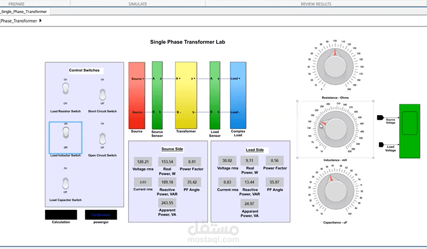 عمل تصميمات simulink/Matlab