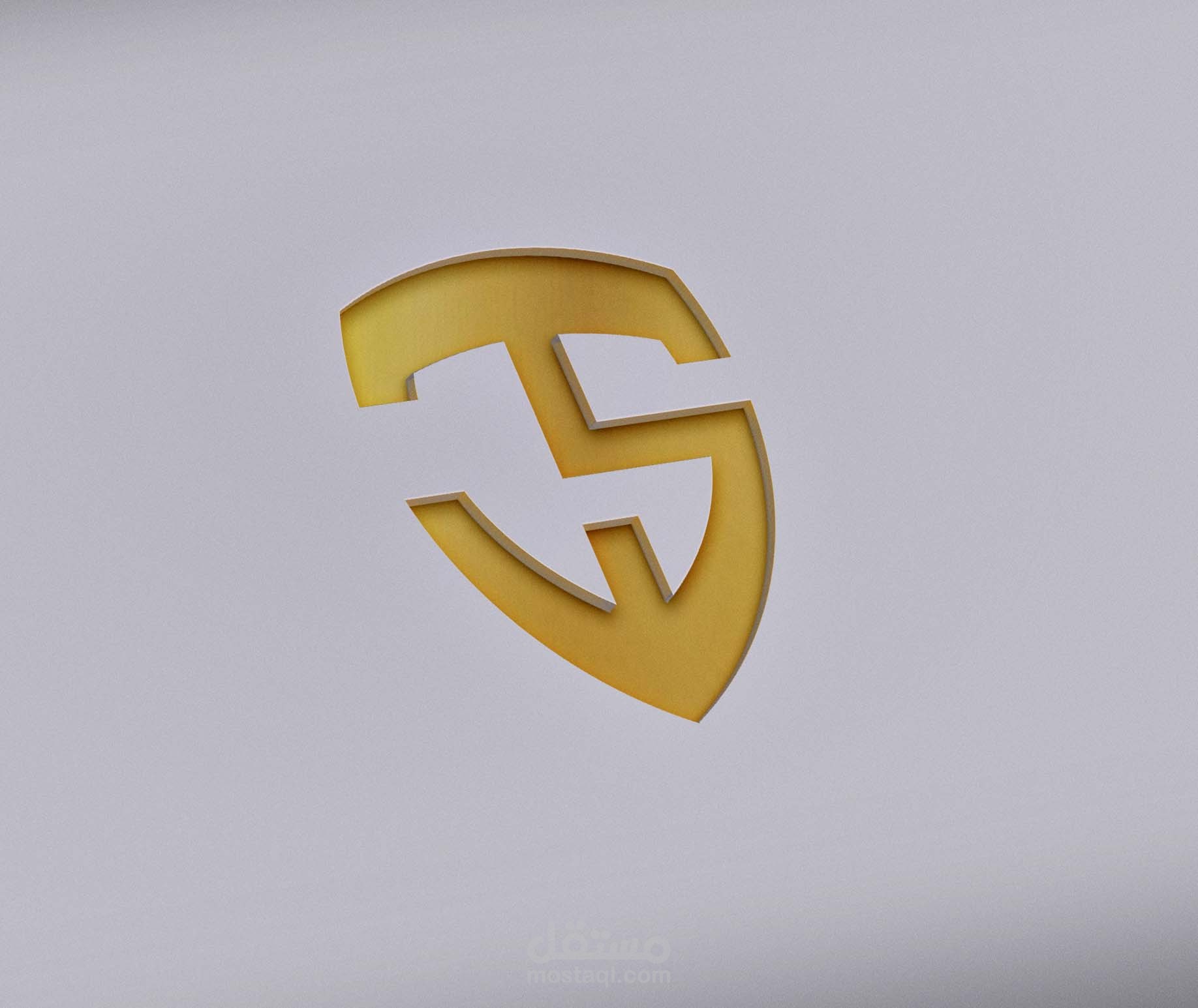 شعار دمج حرفين