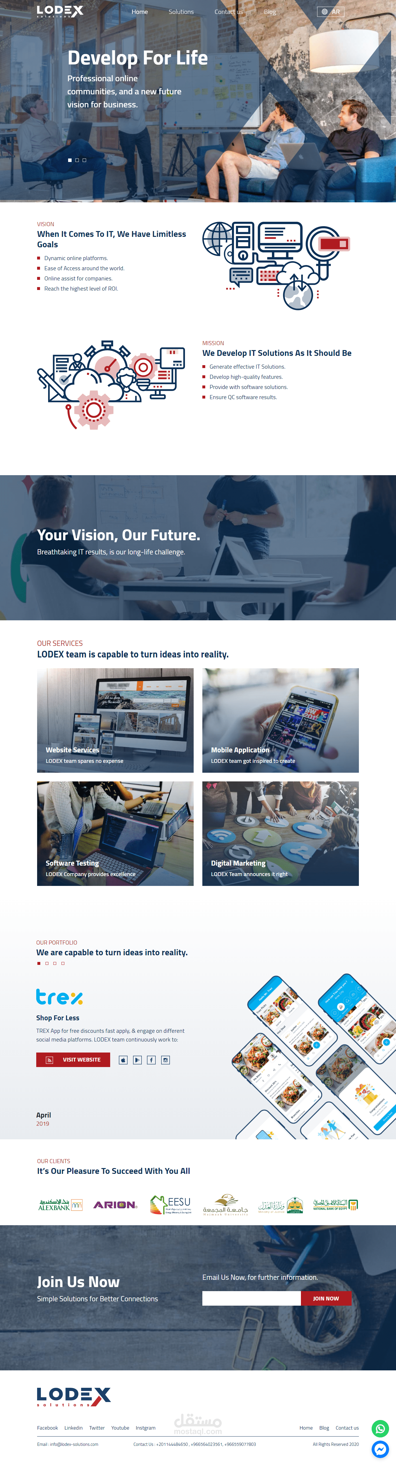 موقع شركة لودكس