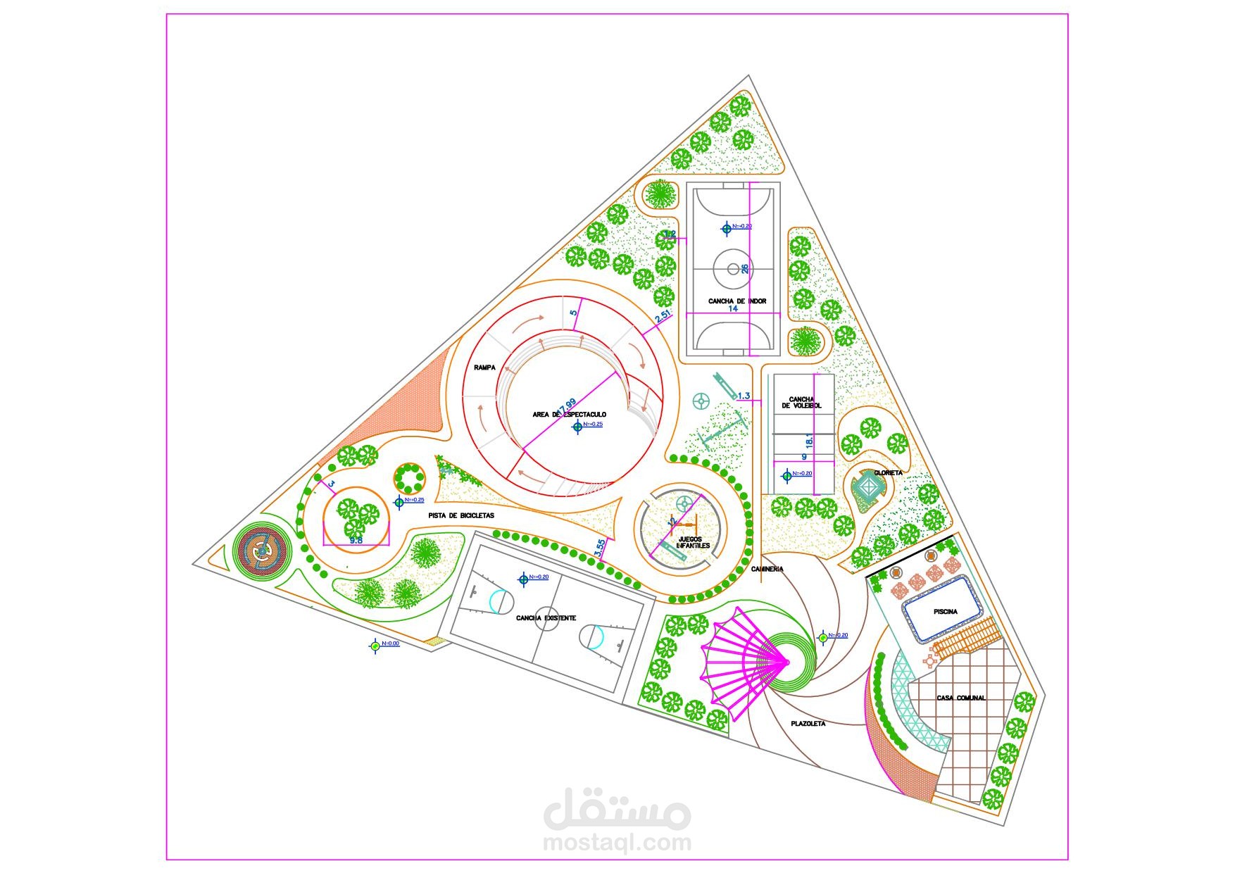 رسم مخططات  ثنائية الأبعاد وأعمل بصيغة dwg على برنامج الأوتوكاد
