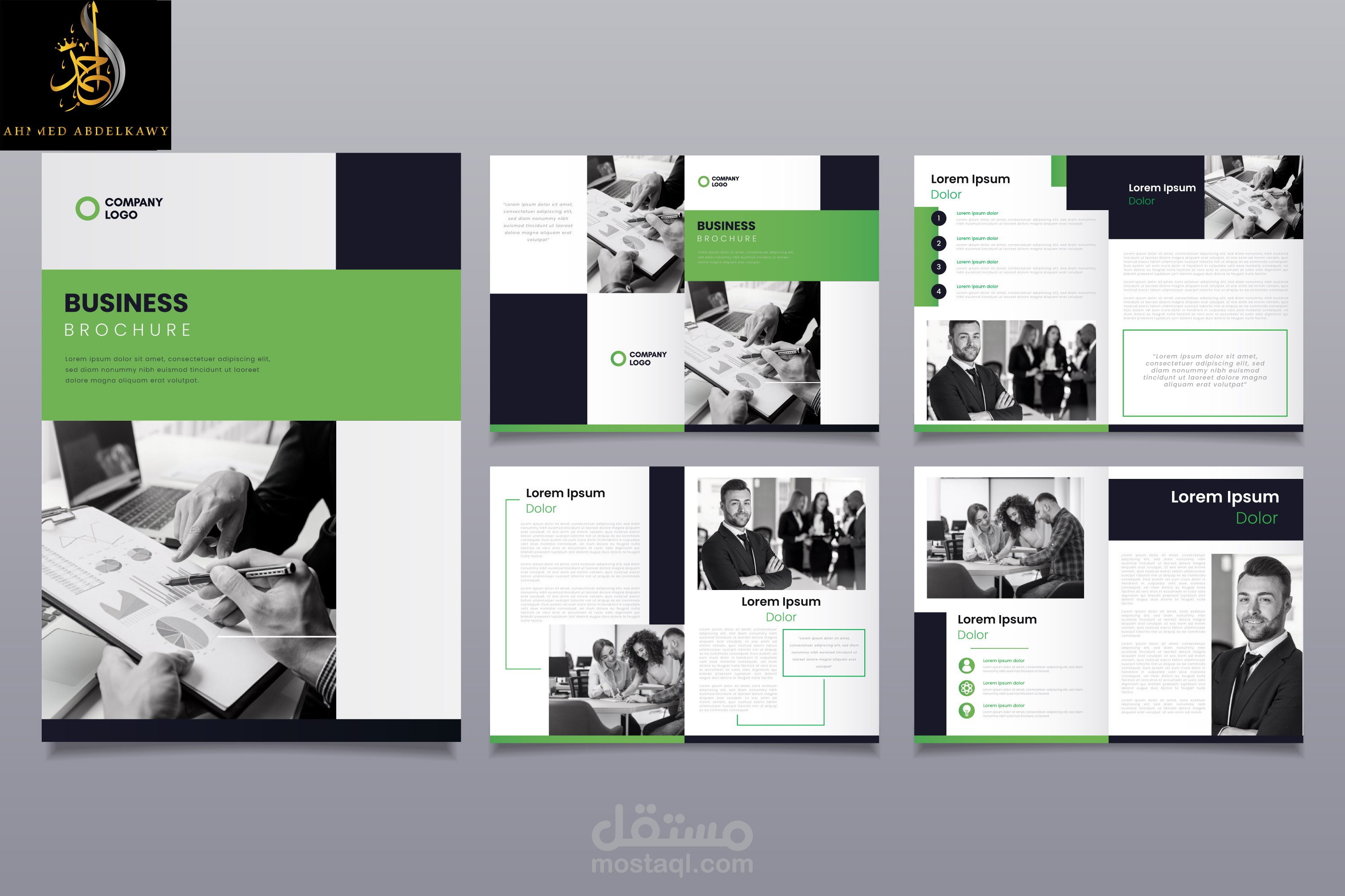 مجموعة تصاميم بروفايل شركة 2