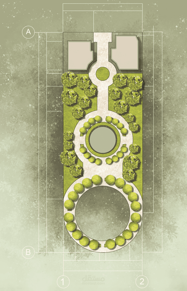 اخراج وتلوين مسقط لاندسكيب