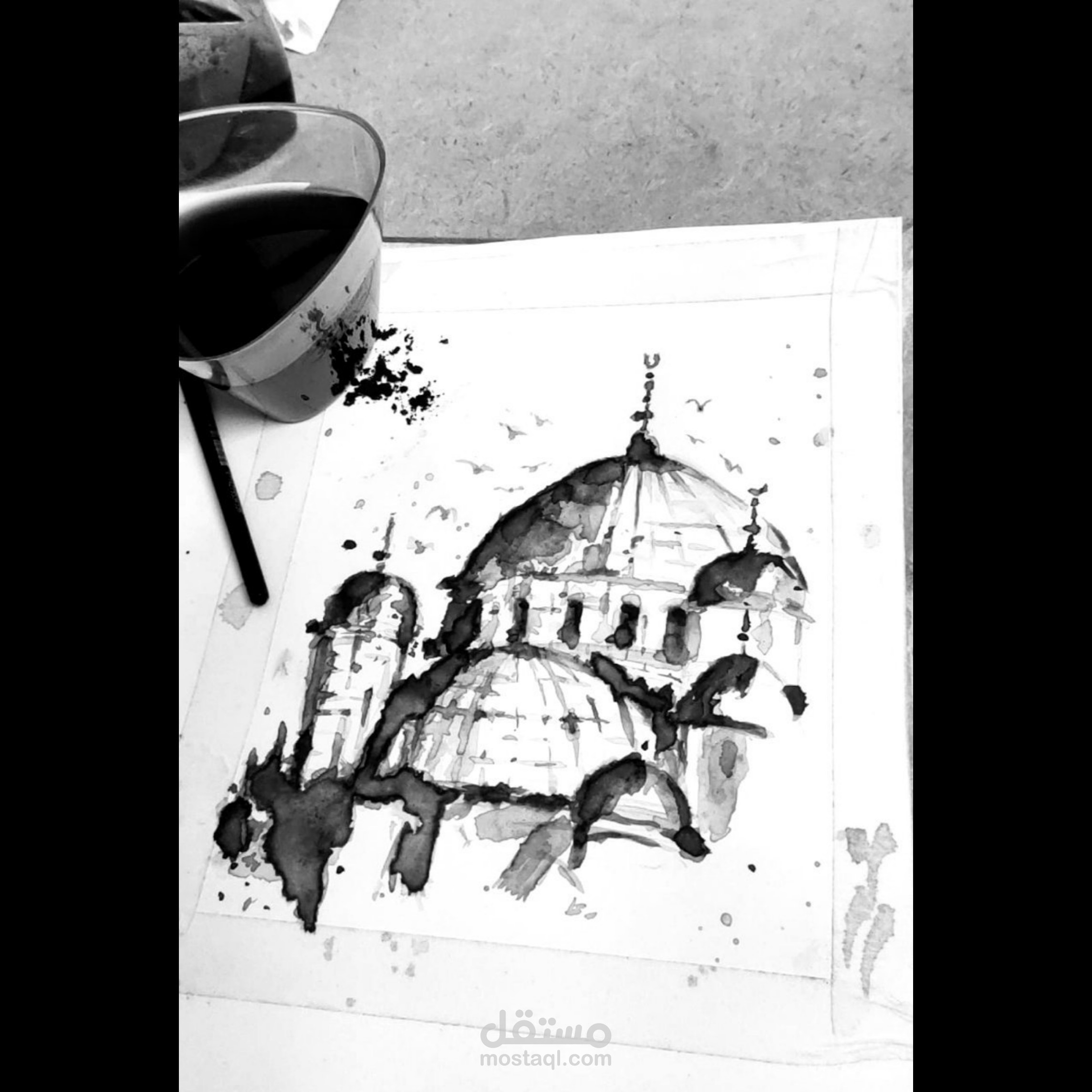 سكتشات معمارية