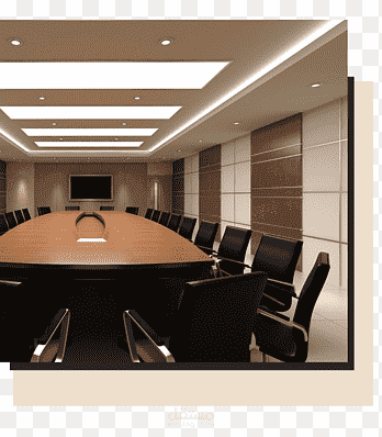 ديكورات داخلية لقاعات اجتماعات