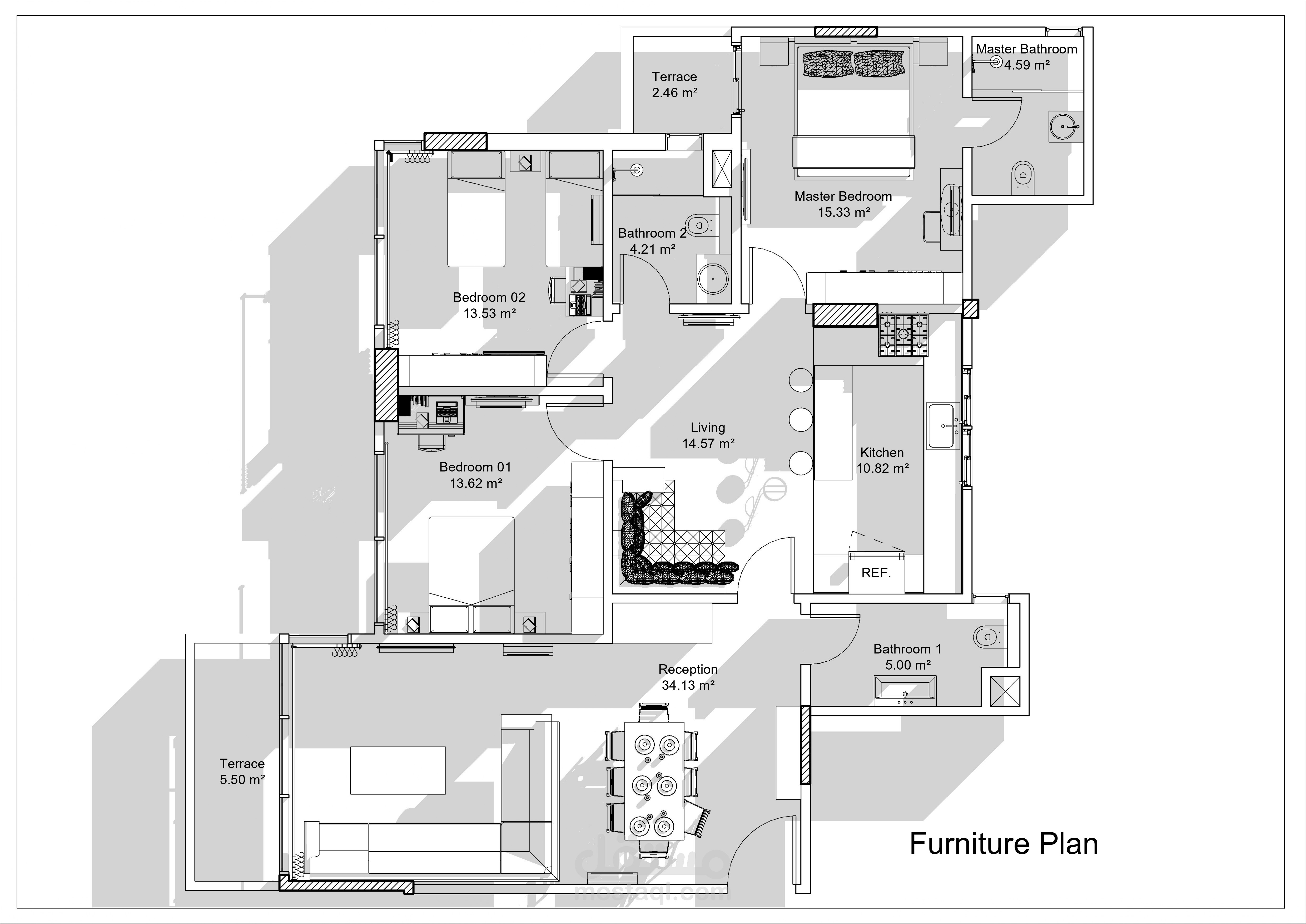 Design 2D Furniture Plan
