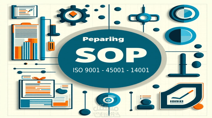 إعداد إجراءات SOP متوافقة مع ISO 9001-14001-45001 عربي او En