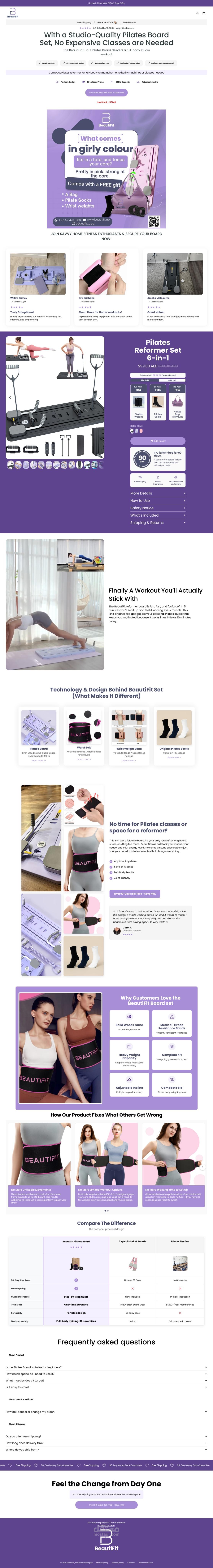 Beautifit Shopify Store