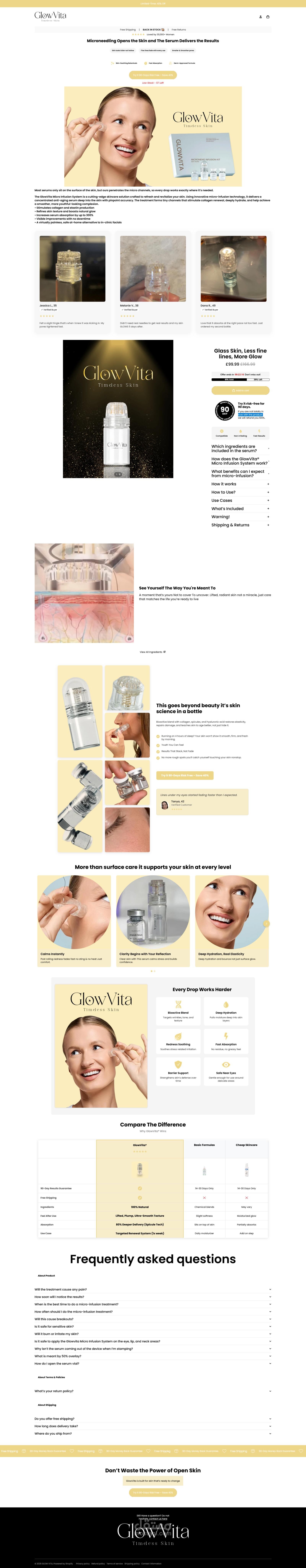 GLOWVITA Shopify Store