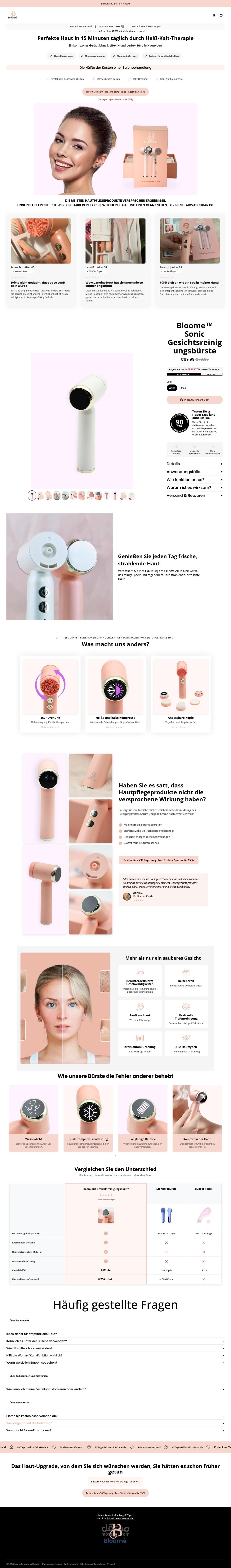 Bloome Shopify Store
