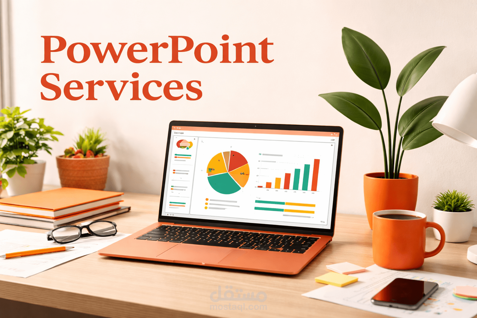 تصميم شرايح PowerPoint توضح المحتوى العلمي والعملي بشكل واضح وسهل
