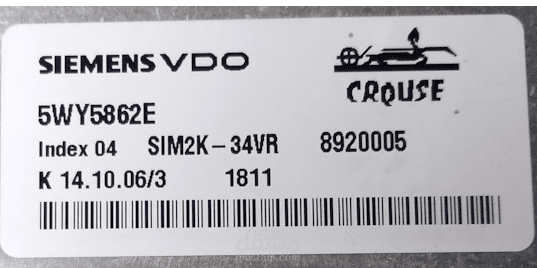 Automotive K-Line wifi tester using ESP8266 for SAMAND ECU (SIEMENS VDO SIM2K 34VR).